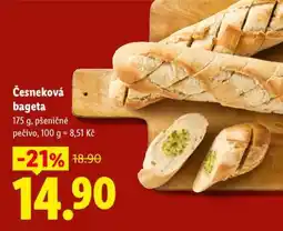 Lidl ČESNEKOVÁ BAGETA nabídka