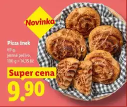 Lidl Pizza šnek nabídka