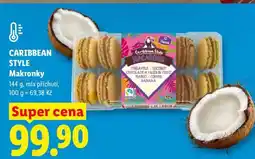 Lidl CARIBBEAN STYLE Makronky nabídka