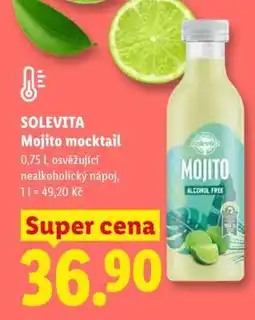 Lidl SOLEVITA Mojito mocktail nabídka