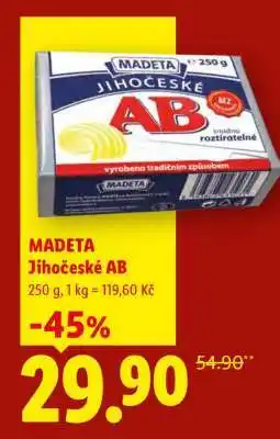 Lidl MADETA Jihočeské AB nabídka