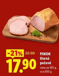 Lidl PIKOK Uzená pečeně nabídka