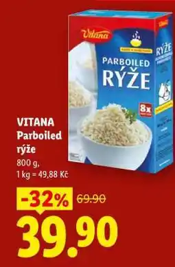 Lidl Vitana Parboiled rýže nabídka