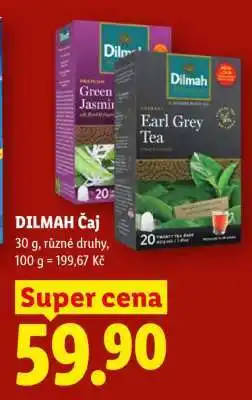 Lidl Dilmah Čaj nabídka