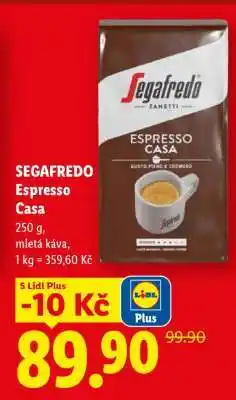 Lidl Segafredo Espresso Casa nabídka