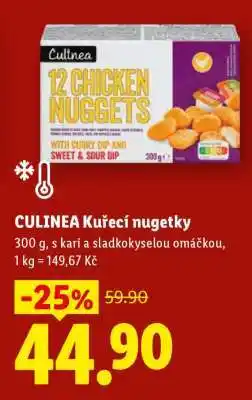 Lidl Culinea Kuřecí Nuggetky nabídka