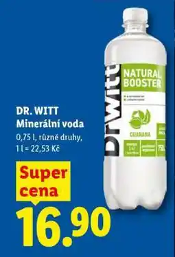 Lidl Dr Witt Minerální Voda nabídka