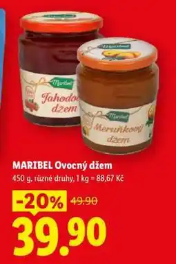 Lidl Maribel Ovocný džem nabídka
