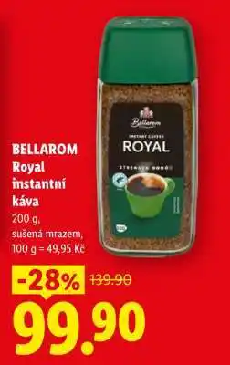 Lidl Bellarom Royal instantní káva nabídka