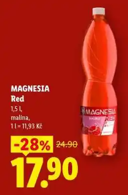 Lidl Magnesia red nabídka