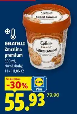 Lidl GELATELLI Zmrzlina premium nabídka