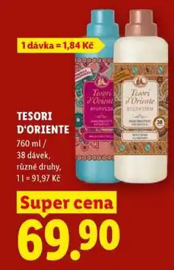 Lidl Tesori d’Oriente nabídka