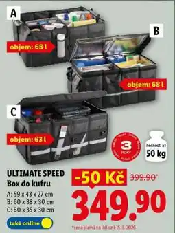 Lidl ULTIMATE SPEED BOX DO KUFRU nabídka