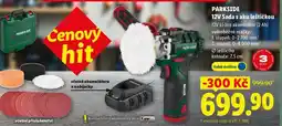 Lidl PARKSIDE 12V Sada s aku leštičkou nabídka