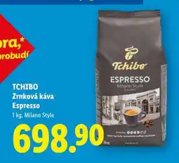 Lidl TCHIBO Zrnková káva Espresso nabídka