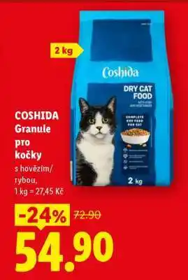 Lidl Coshida Granule pro kočky nabídka