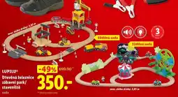 Lidl lupilu Dřevěná železnice Zábavní park / Staveniště nabídka