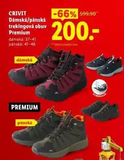 Lidl CRIVIT Dámská/pánská trekingová obuv Premium nabídka