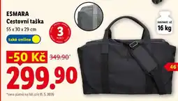 Lidl ESMARA Cestovní taška nabídka