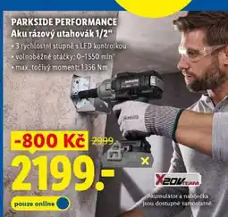 Lidl PARKSIDE PERFORMANCE Aku rázový utahovák 1/2 nabídka