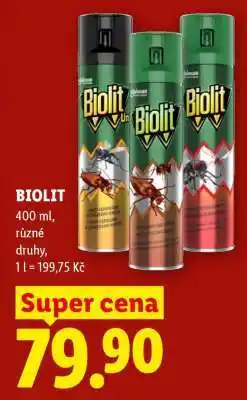 Lidl BIOLIT nabídka