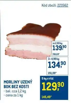 Makro MORLINY UZENÝ BOK BEZ KOSTI nabídka
