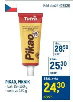 Makro PIKAO, PIKNIK nabídka