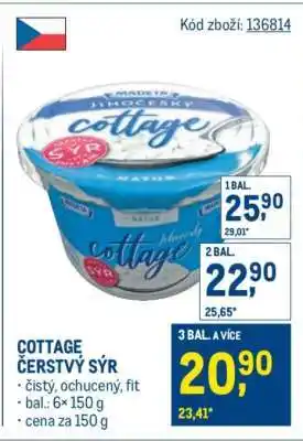 Makro Cottage čerstvý sýr nabídka