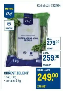 Makro Chřest zelený nabídka