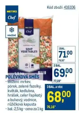 Makro Polévková směs nabídka