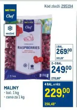 Makro Maliny nabídka