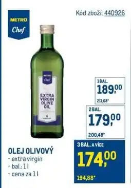 Makro OLEJ OLIVOVÝ nabídka