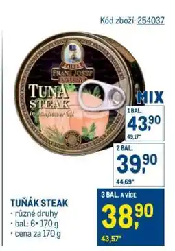 Makro Tuňák steak nabídka