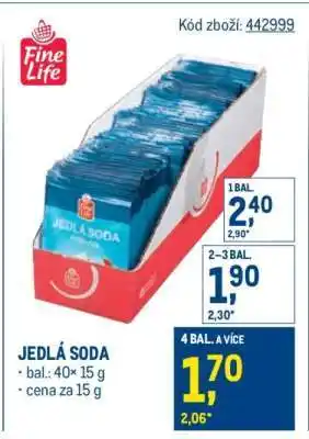 Makro JEDLÁ SODA nabídka
