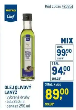 Makro OLEJ OLIVOVÝ LANÝŽ nabídka