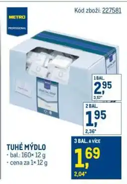 Makro Tuhé mýdlo nabídka