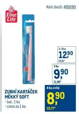 Makro ZUBNÍ KARTÁČEK MĚKKÝ SOFT nabídka