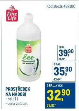 Makro Prostředek na nádobí nabídka