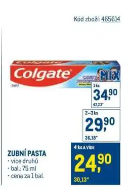 Makro Zubní pasta nabídka