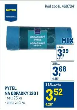 Makro PYTEL NA ODPADKY 120 l nabídka