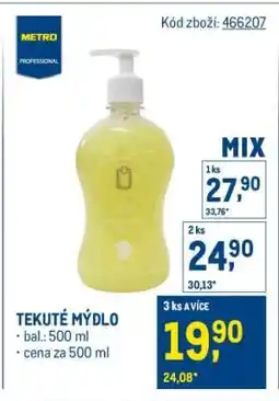 Makro Tekuté mýdlo nabídka