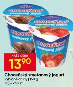 Hruška Choceňský smetanový jogurt nabídka