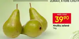 Hruška Hrušky zelené nabídka