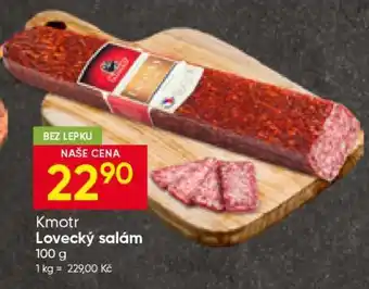 Hruška KMOTR Lovecký salám nabídka