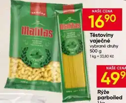 Hruška Těstoviny vaječné nabídka