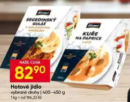 Hruška Hotové jídlo nabídka