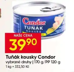 Hruška Tuňák kousky Condor nabídka