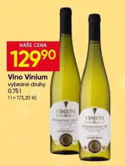Hruška VÍNO VINIUM nabídka