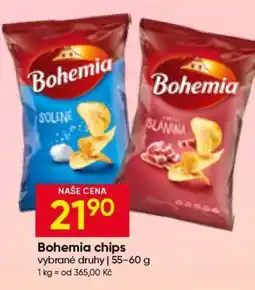 Hruška Bohemia chips nabídka
