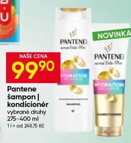 Hruška Pantene šampon/kondicionér nabídka